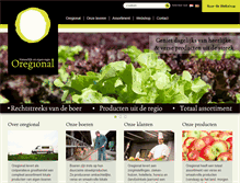 Tablet Screenshot of oregional.nl