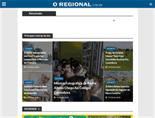 Tablet Screenshot of oregional.com.br